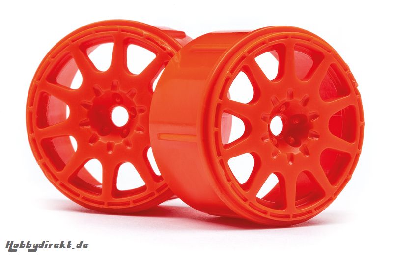 Rally Felge 17mm (orange/4St/Micro) hpi racing H113088