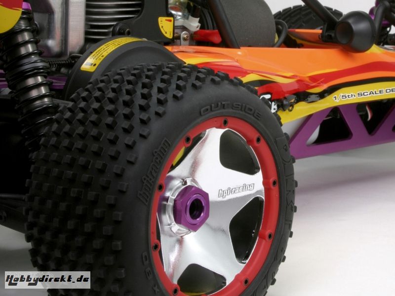 Super Star Felge (chrom/120x75/2St/Baja) hpi racing H3229