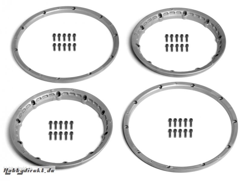 HD Felgenringe (silber/2 Felgen/Baja 5B) hpi racing H3272