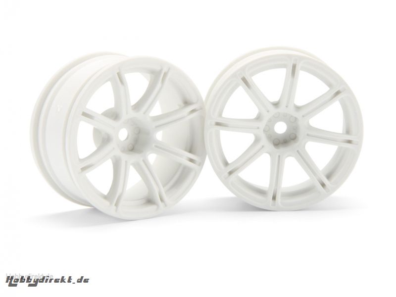 Work Emotion XC8 Felge 26mm weiss (6mm) hpi racing H3304