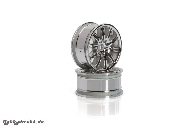 10-Speichen Motorsport Felge 26mm(chrom) hpi racing H3772