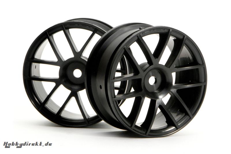 6-Speichen Split Felge 26mm (schwarz) hpi racing H3796