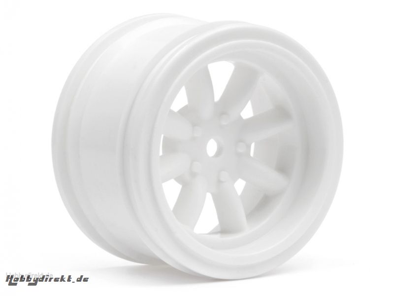 Vintage 8-Speichen Felge 31mm(weiss/0mm) hpi racing H3810