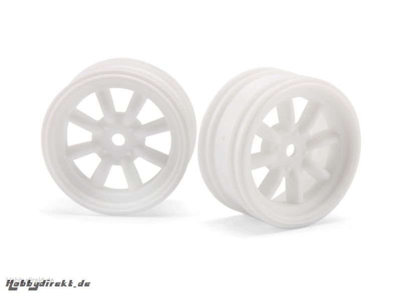 MX60 8-Sp Felge weiss (0mmOffset/2St) hpi racing H3930