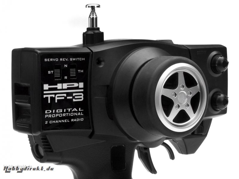 TF-3 Sender ohne Quarz (2 Kanal/27MhzAM) hpi racing H80552