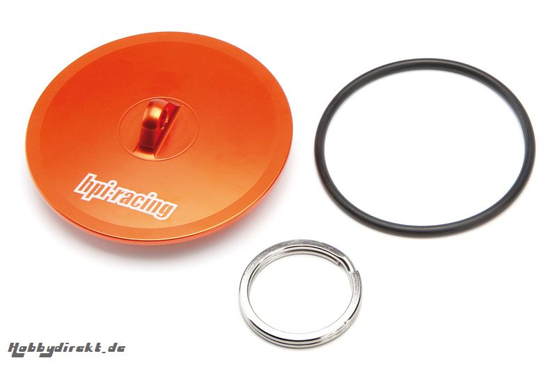 Luftfilter Abdeckkappe (Alu/orange/Baja) hpi racing H86700