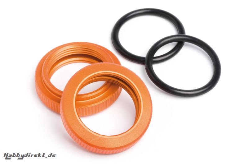 Daempfermutter 20mm (orange/2St/Baja SS) hpi racing H87492