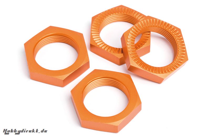 Radmutter 24mm (orange/4St/Baja SS) hpi racing H87494