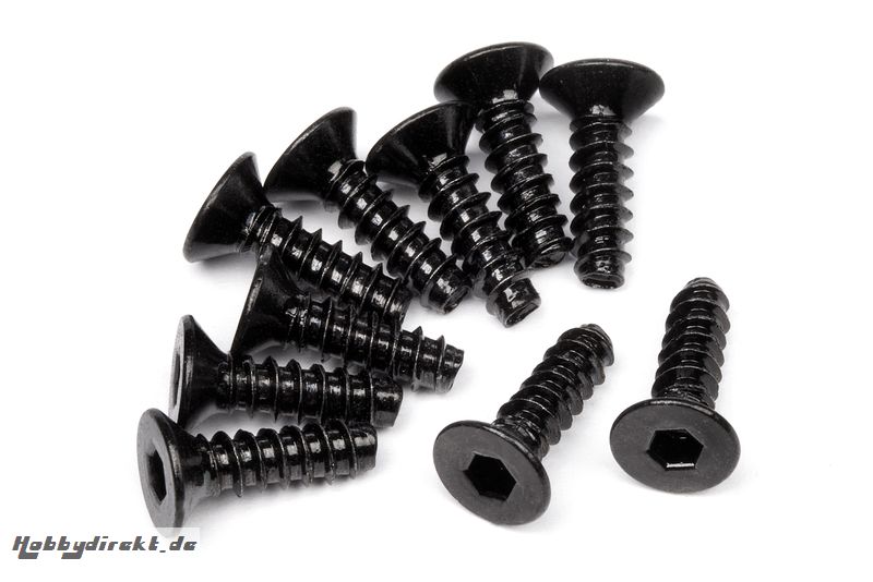 Senkkopfschneidschraube M3x10mm (10St) hpi racing H94304