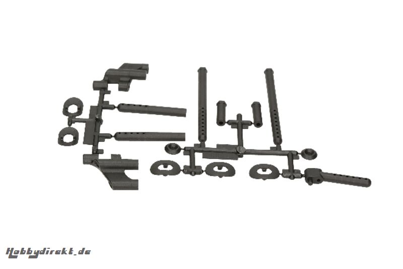 Karosseriehalter Set vorne / hinten RGT8 hpi racing HB115805