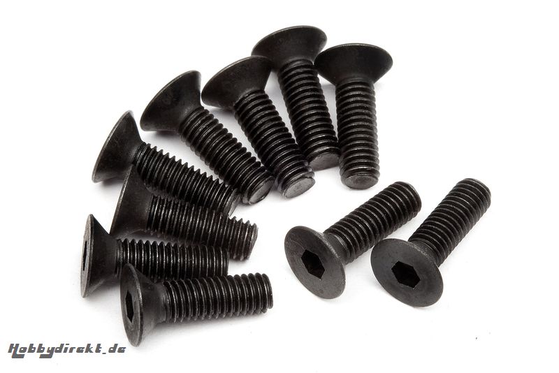 Senkkopfschraube M3x10mm (Innensechskant/10St) hpi racing HZ083