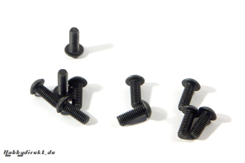 Flachkopfschraube M3x8mm (Innensechskant/10St) hpi racing HZ352