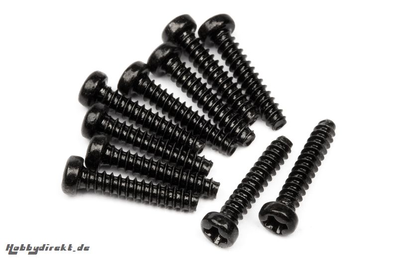 Flachkopfschneidschraube M2x10mm (10St) hpi racing HZ452