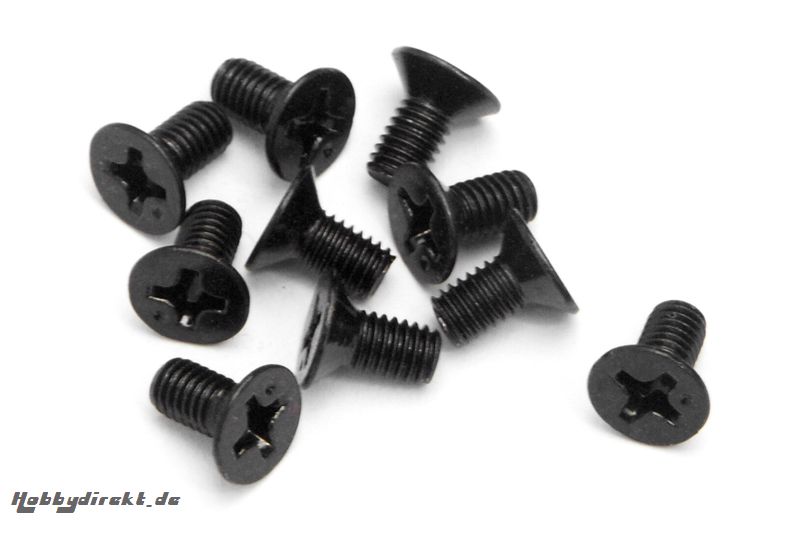 Senkkopfschraube M3x6mm (10St) hpi racing HZ525