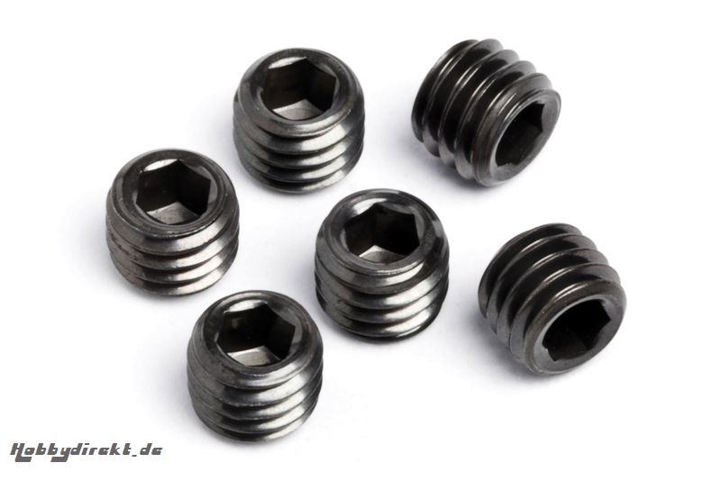 Madenschraube M5x4mm schwarz (6St) hpi racing HZ740