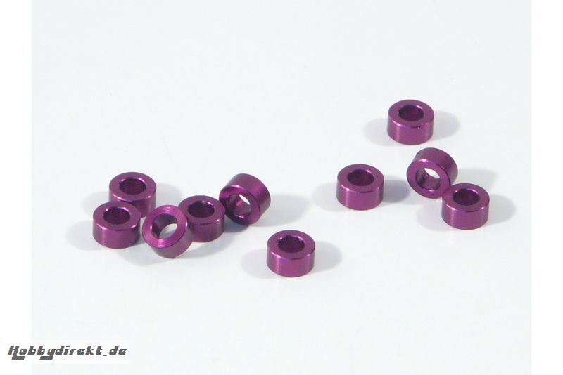 Alu Unterlagscheibe 3x6x3.0mm (10St) hpi racing HZ819