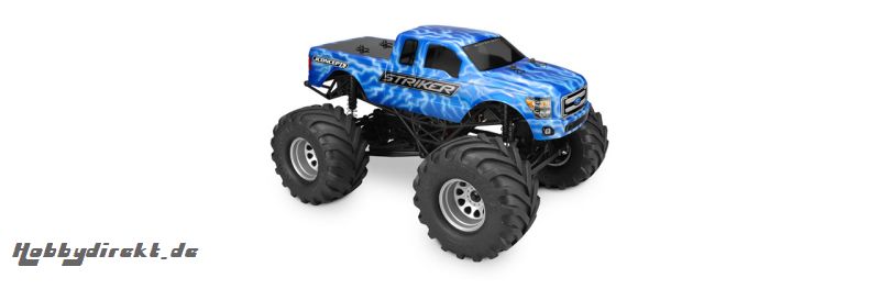 2011 Ford F-250 Super-Duty, SuperCab Mini MT Karosserie (Passend für Mini Monster | Traxxas Stampede | HPI Wheely King) LRP J0324