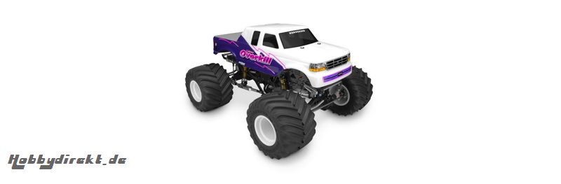 1993 Ford F-250 SuperCab Monster Truck Karosserie mit Racerback (Passend für 7 Breite & 12.5 Radstand) LRP J0326