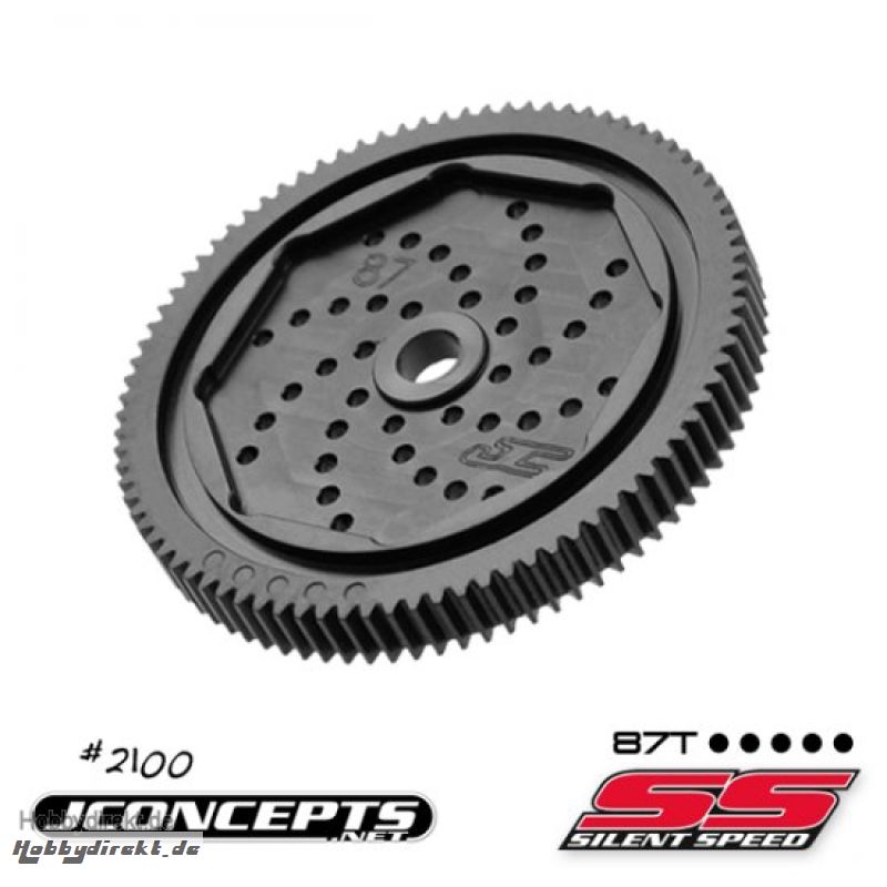 JConcepts - 48dp/87Z Hauptzahnrad LRP J2100