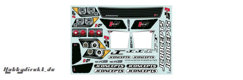 JConcepts - SCT Hi-Flow Aufkleber Set LRP J2131