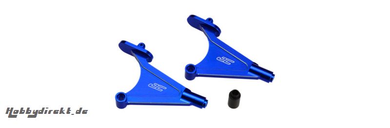 TLR 22/22T Aluminium Spoilerhalter blau LRP J2191-1