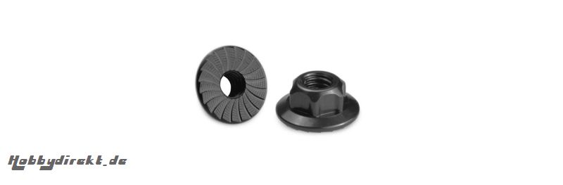 JConcepts - 4mm large flange serrated lo LRP J2341-2