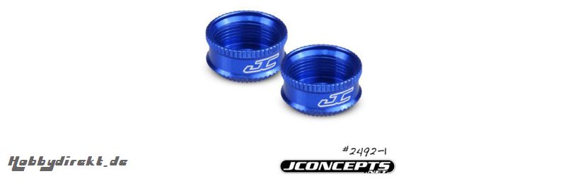 JConcepts - Fin, VCS Dämpfergehäuse Schraube ? Blau (2 St.) (Passend für ? B5M, T5M, SC5M) LRP J2492-1