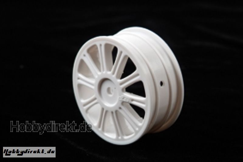 Rulux - 1/10th B44 front wheel (white) - LRP J3307