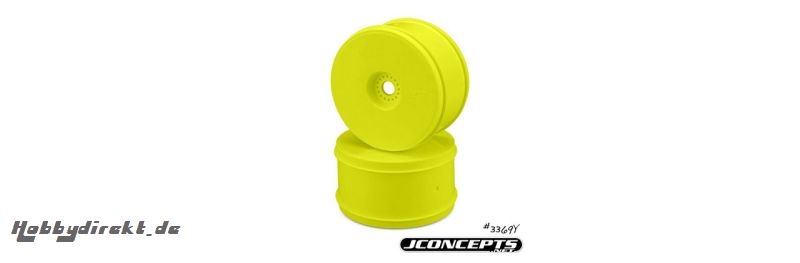 Bullet - 4.0 1/8th truck wheel (yellow) LRP J3369Y