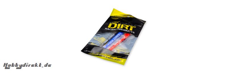 Dirt Racing Products - Filzstiftset doppelseitig, 3 St. - Schwarz, Blau, Rot LRP J8116