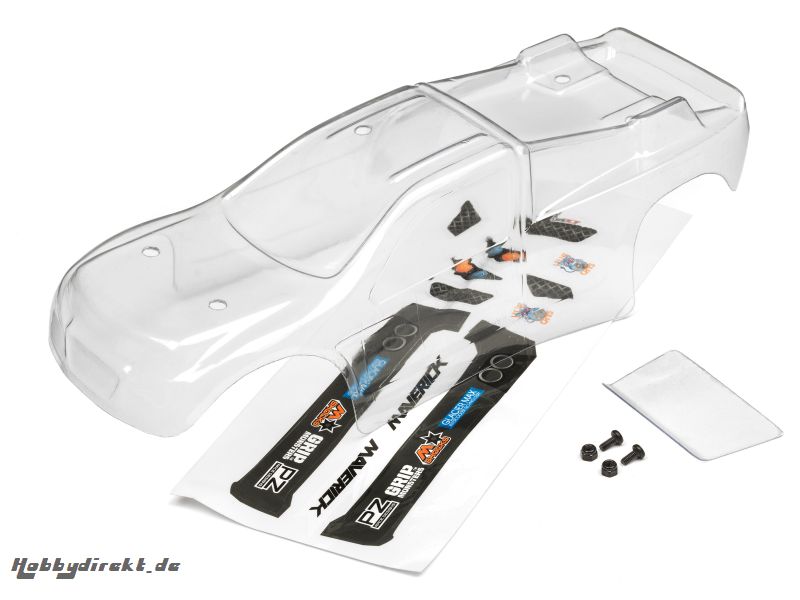 Klare Truggy Karo mit Decals (Ion XT) LRP MV28071