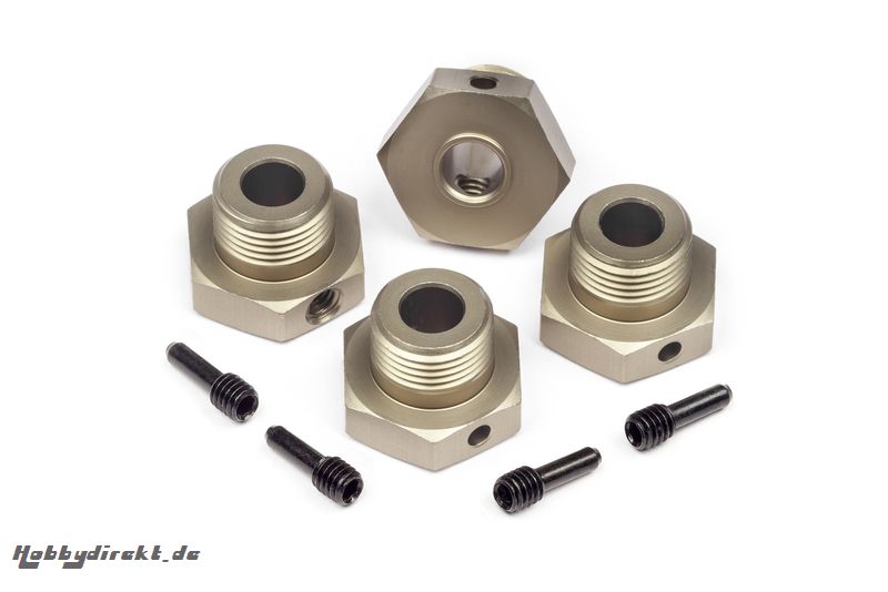 17mm Felgenmitn. Adapter Set (4St/gold) LRP MV29133