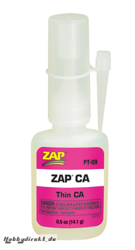 Zap CA Sekundenkleber 14.1g (dünnfl.) LRP PT09