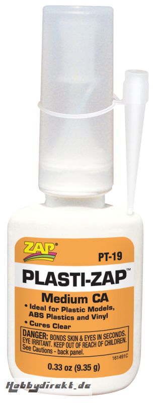 Plasti-Zap CA++ Plastikkleber 9.4g LRP PT19