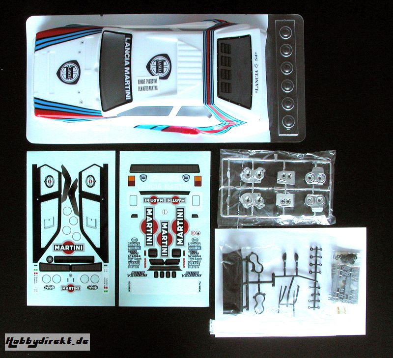 Lancia Delta S4 Karo (lackiert/Decals) LRP TRL105