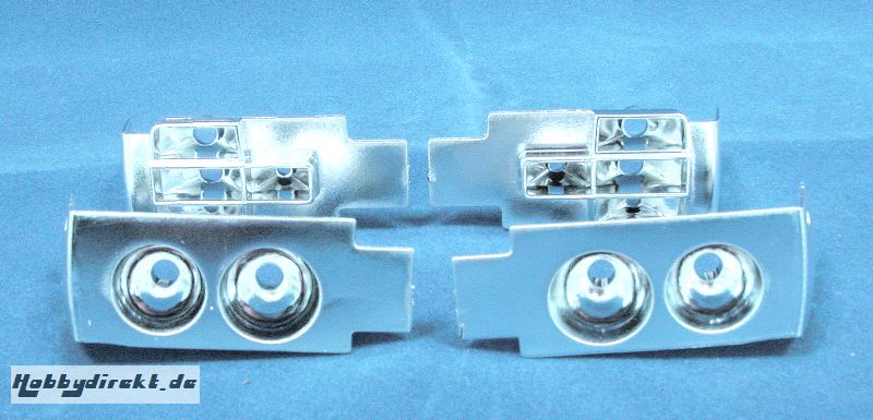 Fiat 131 Lichter Set (chrom) LRP TRL404