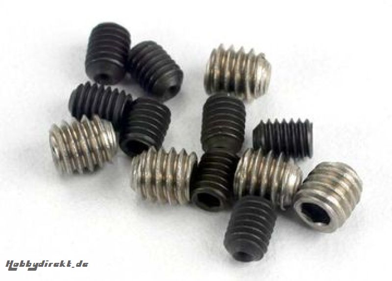 Set Screw M3x4mm (8) M4x4mm (4) Traxxas 1548