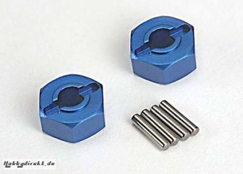 Wheel Hubs Aluminium Hex 12mm (2) Traxxas 1654X