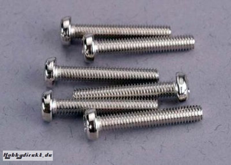 Schrauben, 3x18mm Rundkopf (6) Multiplex 292565