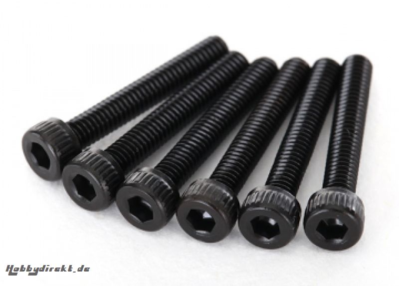 Screws M2.5x16mm Cap-head Hex Socket (6) Traxxas 2618