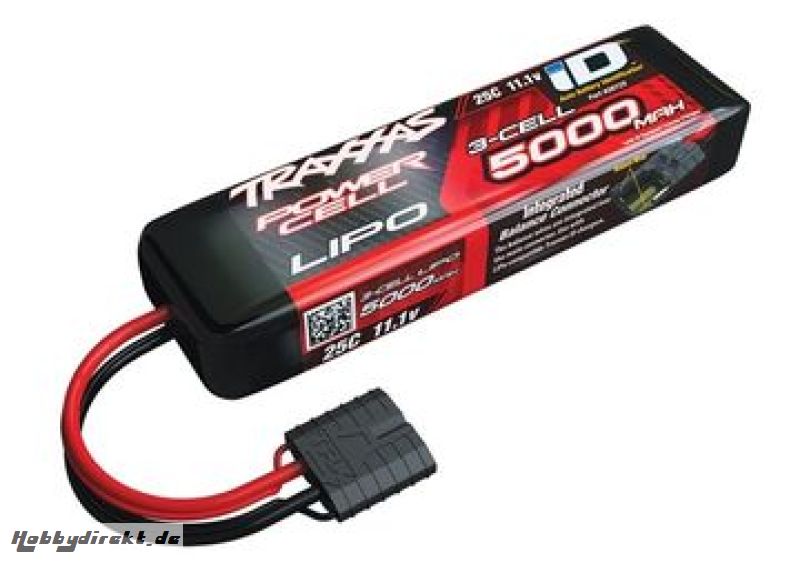 Li-Po Battery 3S 11,1V 5000mA 25C iD-Connector Traxxas 2872X