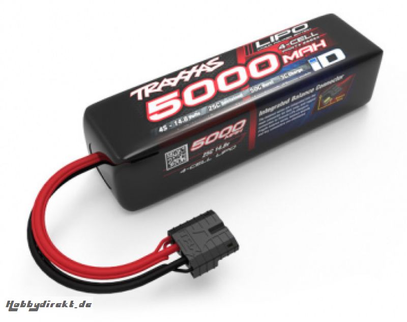 Li-Po Battery 4S 14,8V 5000mAh 25C iD-Connector Traxxas 2889X