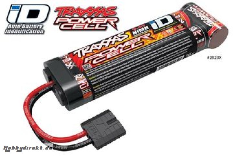 NiMH Batteri 8,4V 3000mAh iD-connector Traxxas 2923X