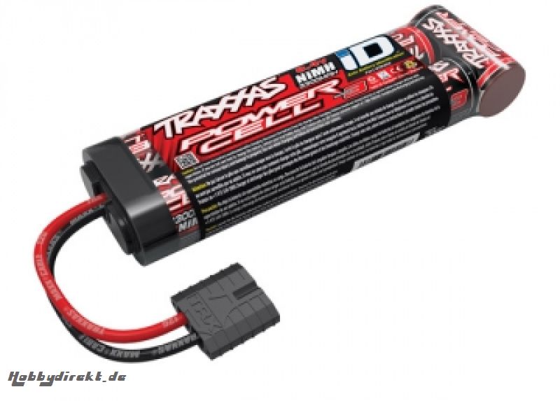 NiMH Battery 8,4V 3300mAh Series 3 iD-connector Traxxas 2940X