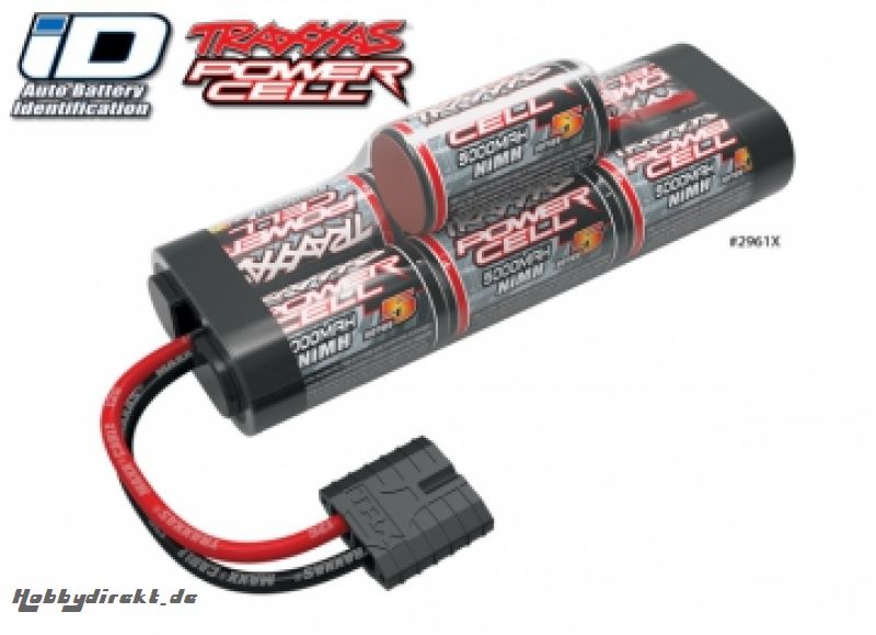 NiMH Battery 8,4V 5000mAh Series 5 Hump iD-connector Traxxas 2961X