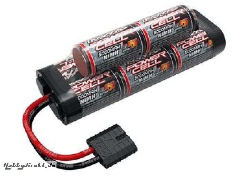 NiMH Battery 9,6V 5000mAh Series 5 Hump iD-connector Traxxas 2963X