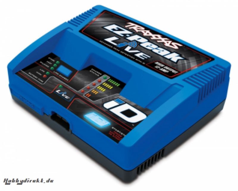 EZ-Peak Live 12A NiMH/LiPo 2-4S Laddare Auto ID Traxxas 2971GX