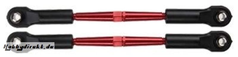 Turnbuckles 59mm Assembled Aluminium Red (2) Traxxas 3139X