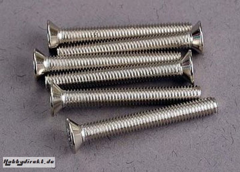 Maschinen-Schrauben, 3x24mm gesenkt (6) Multiplex 293162