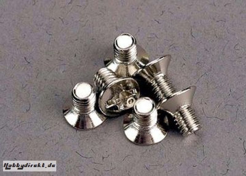 Maschinen-Schrauben, 3x5mm gesenkt (6) Multiplex 293165